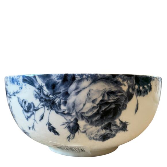 Mikasa PIPPA 
Blue & White Floral Bone China 6" Soup Bowls Set of Four New - Picture 11 of 13